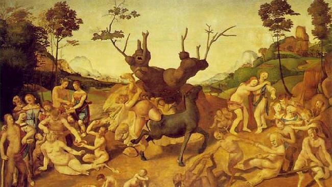 Piero di Cosimo The Misfortunes of Silenus Spain oil painting art